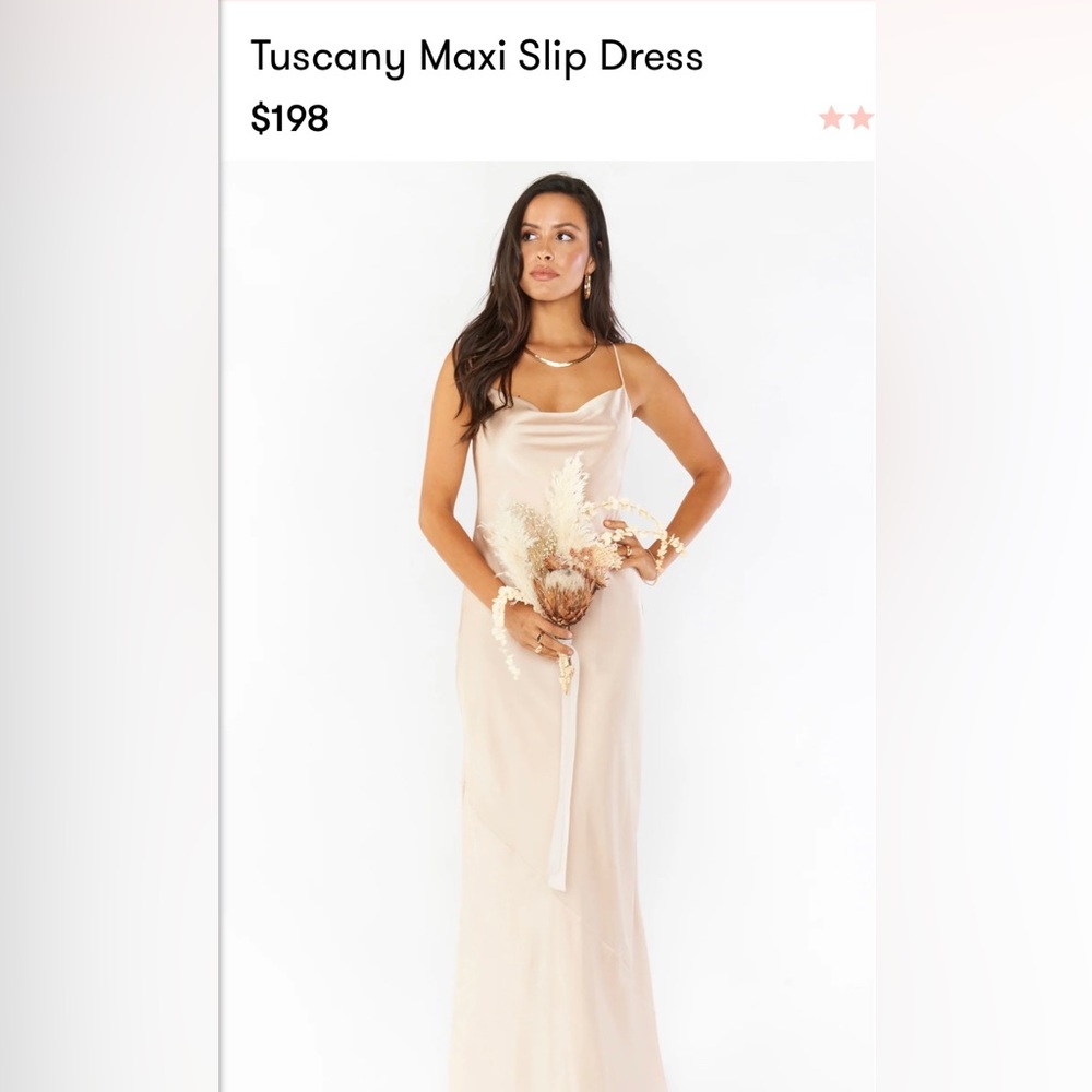 Show me your Mumu wedding dress! Tuscany maxi slip dress only worn ONCE